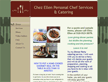 Tablet Screenshot of chez-ellen.com